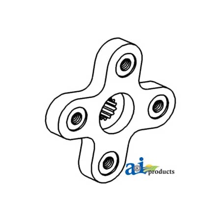 A & I Products Hub, Hydraulic Pump 7" x7" x2" A-291315